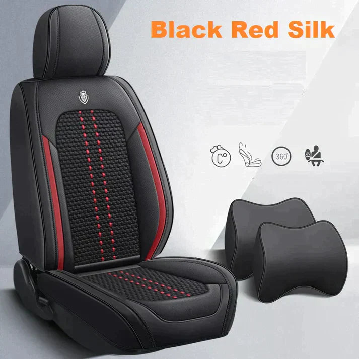 UniversalWrap® - Soie noire et rouge