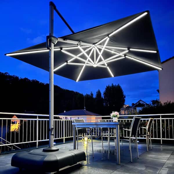 Outdoor Solar Umbrella