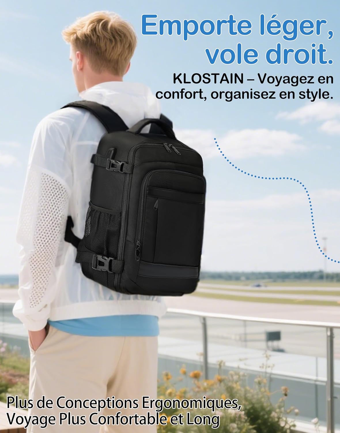 Vue 7 du sac à dos cabine